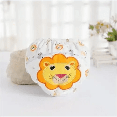 1Pcs Cute Baby Diapers Reusable Nappies Cloth Diaper Washable Cotton Training Pants Panties