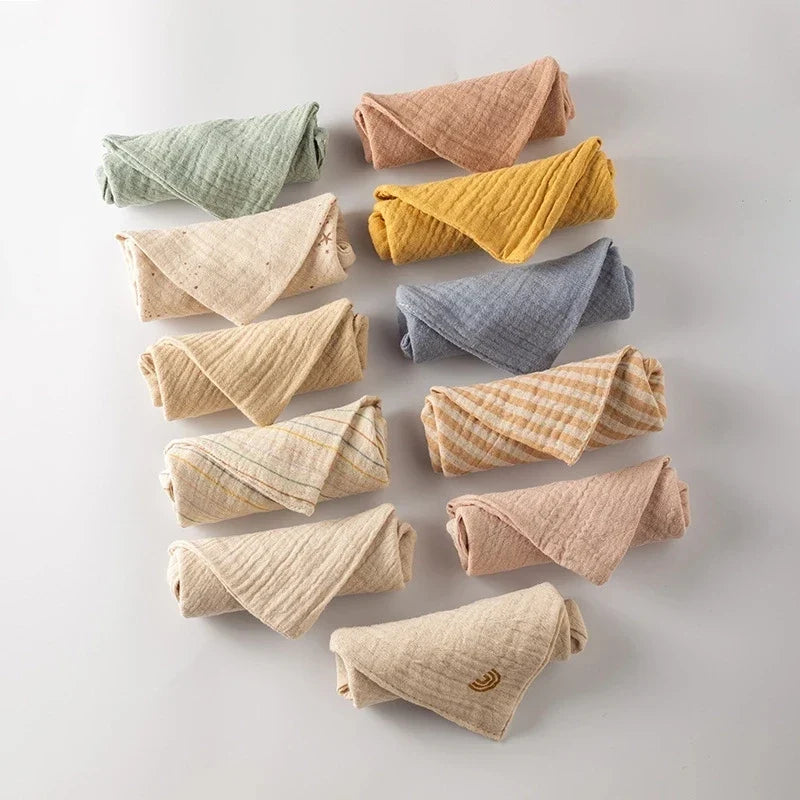Baby Muslin Washcloth Set – 5 Pack