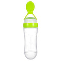 Silicone Squeeze Spoon Feeder – Baby Food & Puree Bottle