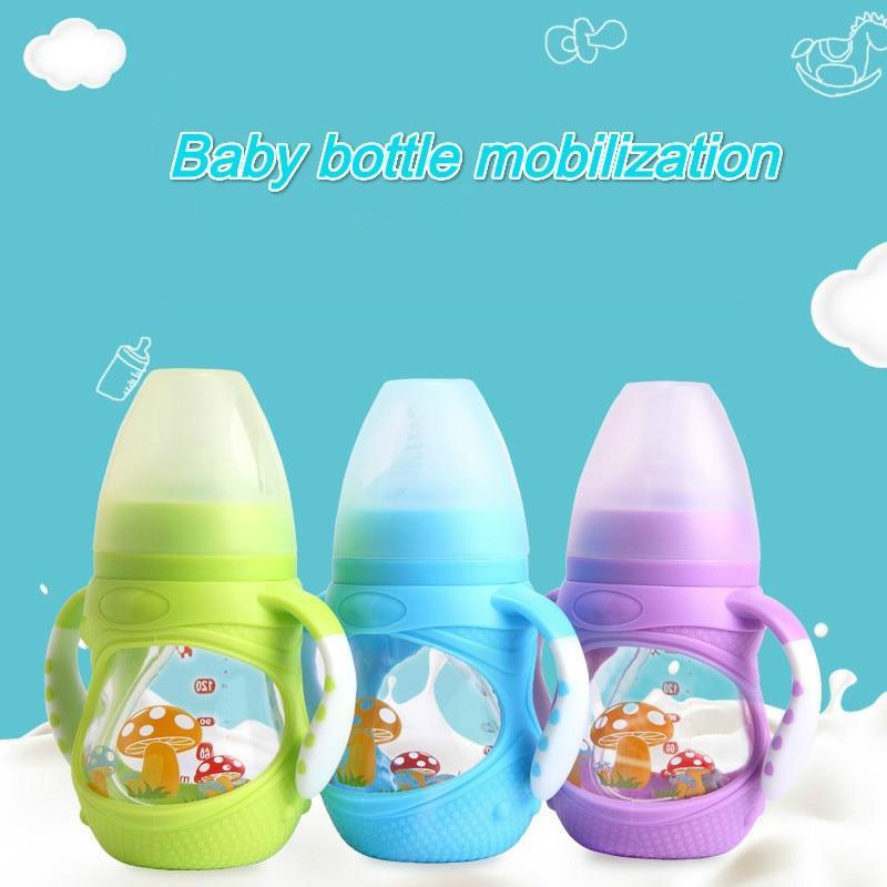 Anti-Colic Baby Feeding Bottle – Flexible Breast-Like Nipple