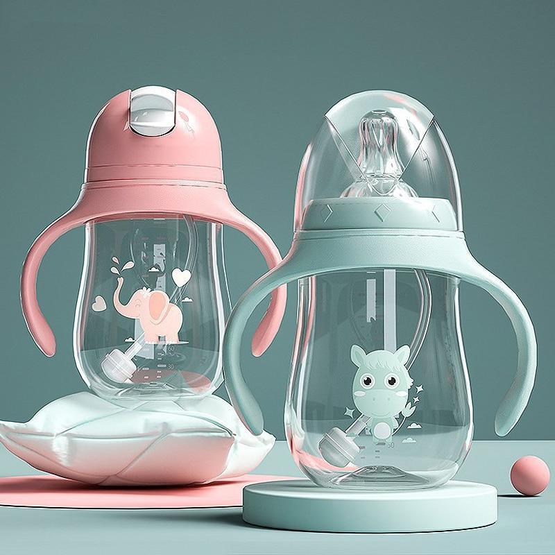 Grow-With-Baby Dual-Use Feeding Bottle – Nipple to Spout Transition