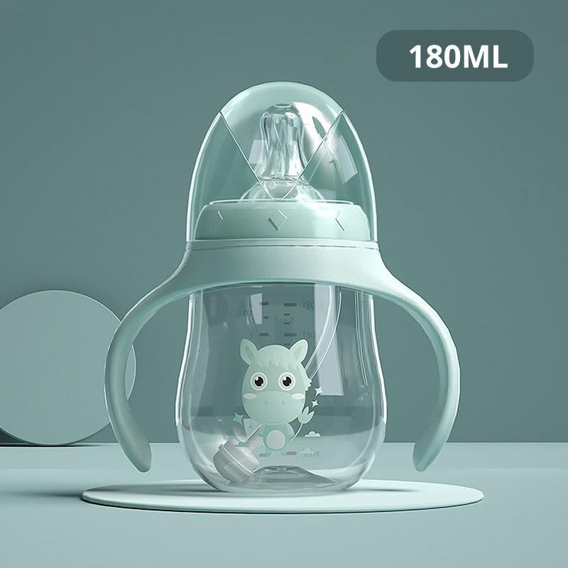 Grow-With-Baby Dual-Use Feeding Bottle – Nipple to Spout Transition