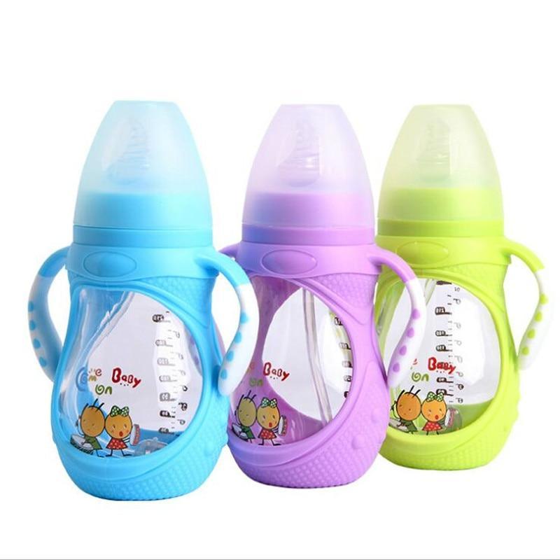 Anti-Colic Baby Feeding Bottle – Flexible Breast-Like Nipple