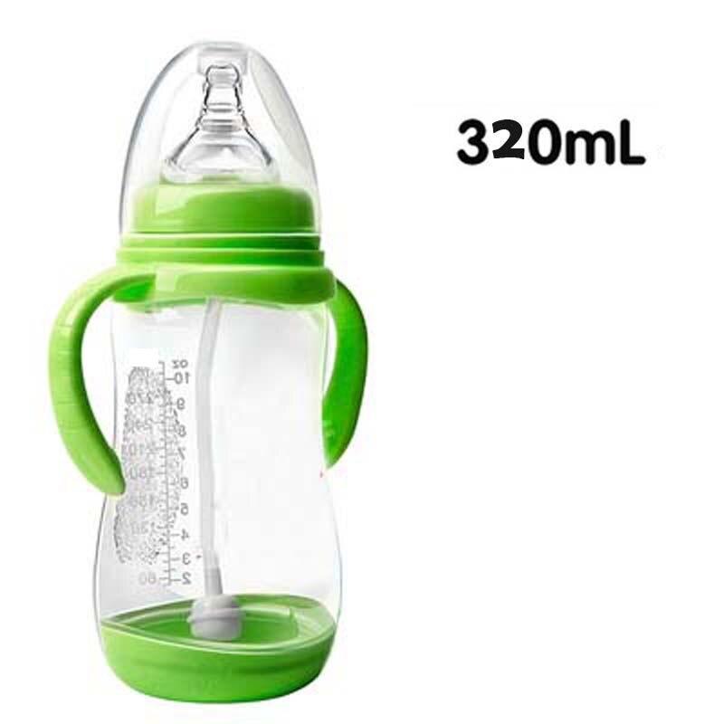 Anti-Colic Baby Bottle with Heat-Sensing Straw – BPA-Free