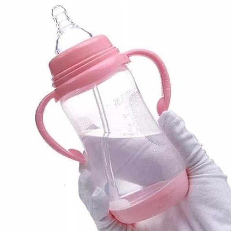 Anti-Colic Baby Bottle with Heat-Sensing Straw – BPA-Free