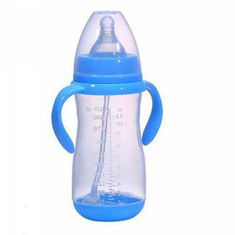 Anti-Colic Baby Bottle with Heat-Sensing Straw – BPA-Free