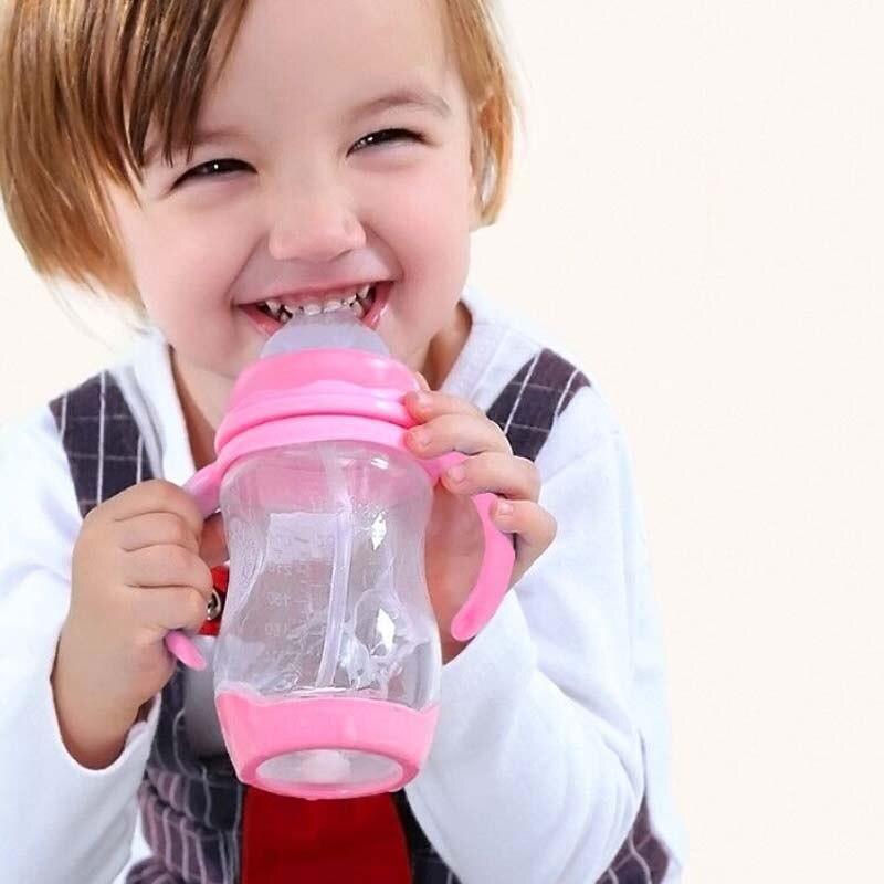 Anti-Colic Baby Bottle with Heat-Sensing Straw – BPA-Free
