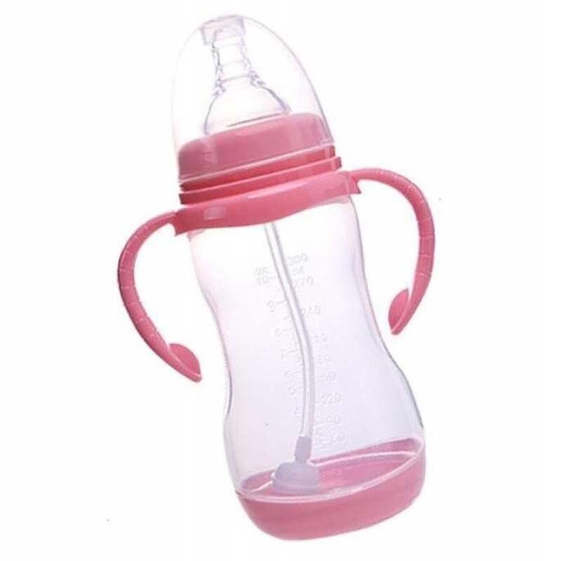 Anti-Colic Baby Bottle with Heat-Sensing Straw – BPA-Free