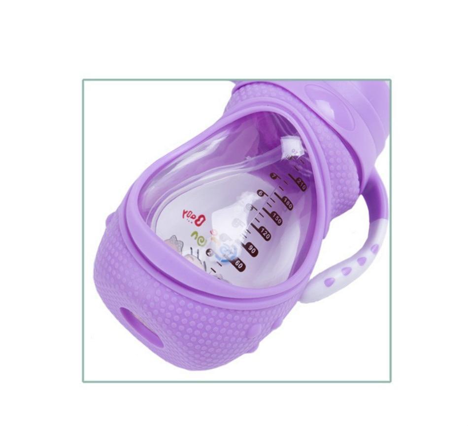 Anti-Colic Baby Feeding Bottle – Flexible Breast-Like Nipple