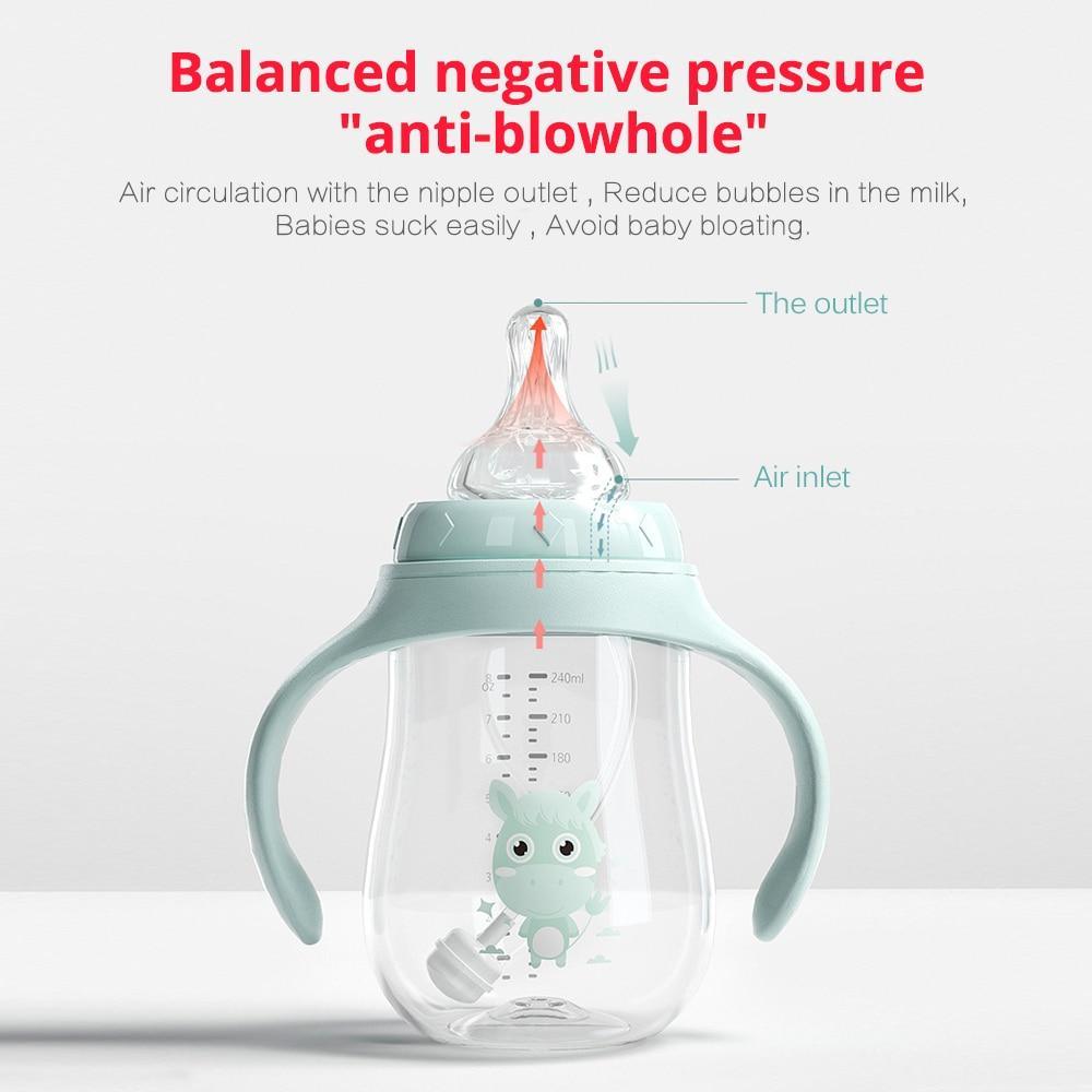 Grow-With-Baby Dual-Use Feeding Bottle – Nipple to Spout Transition