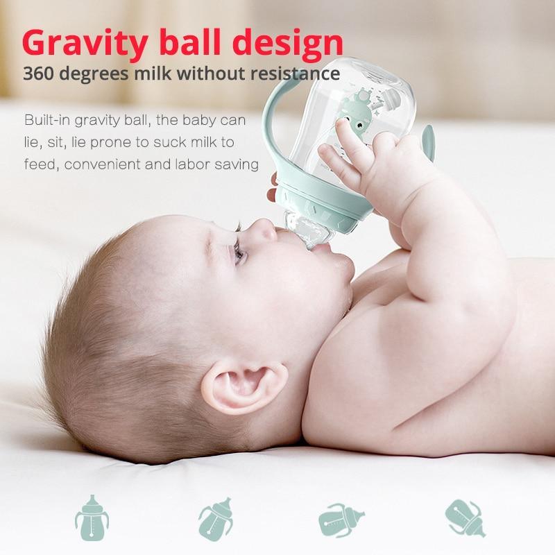 Grow-With-Baby Dual-Use Feeding Bottle – Nipple to Spout Transition