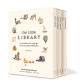 Our Little Library: A Foundational Language Vocabulary Board Book Set for Babies, Including Farm & Forest Animals, Fruits & Veggies, Toys & More - Boxed Set